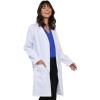 Cherokee Professionals Men & Women Scrubs Lab Coats 40″ 1346(White)