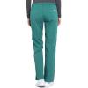 Cherokee Scrub Pant for Women Mid Rise Straight Leg Drawstring Bottom with 5 Pockets, Soft Stretchy & Durable Fabric – WW160(Hunter Green)