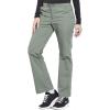 Cherokee Scrub Pant for Women Mid Rise Straight Leg Drawstring Bottom with 5 Pockets, Soft Stretchy & Durable Fabric – WW160(Olive)
