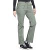 Cherokee Scrub Pant for Women Mid Rise Straight Leg Drawstring Bottom with 5 Pockets, Soft Stretchy & Durable Fabric – WW160(Olive)