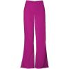 Cherokee Scrub Pants for Women Drawstring Waist with Flare Leg 3 Pockets, Fade Resistant, Durable & Easy Care Fabric – 4101(Azalea)