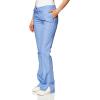 Cherokee Scrub Pants for Women Drawstring Waist with Flare Leg 3 Pockets, Fade Resistant, Durable & Easy Care Fabric – 4101(Ciel)