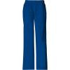 Cherokee Scrub Pants for Women Mid Rise Pull-On Cargo Medical Uniform 7 Pocket Elastic Waist Adjustable Hem Stretch – 4005(Galaxy Blue)