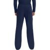 Cherokee Scrub Set For Men, V-Neck 3 Pocket Top WW670 with Modern Fit 7 Pocket Tapered Leg Pant WW140(Navy)