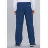 Cherokee Scrub Set for Men and Women from, Traditional Fit V-Neck Top 4777 with Natural Rise Drawstring Cargo Pant 4100(Galaxy Blue)