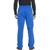 Cherokee Scrub Set for Men from, 4 Pocket V-Neck Scrub Top WW695 with 5 Pocket Tapered Leg Fly Front Cargo Pant WW190(Royal)