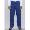 Cherokee Scrub Sets for Women and Men, 6 Pocket Medical Scrubs with V-Neck Top 4876 & Drawstring Cargo Pant 4100(Royal)