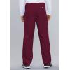 Cherokee Scrub Sets for Women and Men, 6 Pocket Medical Scrubs with V-Neck Top 4876 & Drawstring Cargo Pant 4100(Wine)