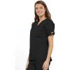Cherokee Scrub for Women V-Neck Top Traditional fit with Dolman Sleeve and Fade Resistant Fabric – 4700(Black)