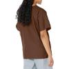 Cherokee Scrub for Women V-Neck Top Traditional fit with Dolman Sleeve and Fade Resistant Fabric – 4700(Chocolate)