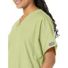 Cherokee Scrub for Women V-Neck Top Traditional fit with Dolman Sleeve and Fade Resistant Fabric – 4700(Sage Green)