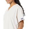 Cherokee Scrub for Women V-Neck Top Traditional fit with Dolman Sleeve and Fade Resistant Fabric – 4700(White)