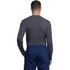 Cherokee Scrubs Men’s Long Sleeve Underscrub Knit Tee,Crew Neck, Stretch Durable Layering Shirt for Medical Uniforms – WW700(Pewter)