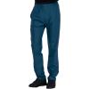 Cherokee Scrubs Mens Pants Tapered Leg with 5 Pockets, Zip Cargo, 360° Stretch & Moisture Wicking – CK185(Caribbean Blue)