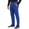 Cherokee Scrubs Mens Pants Tapered Leg with 5 Pockets, Zip Cargo, 360° Stretch & Moisture Wicking – CK185(Galaxy Blue)