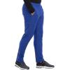 Cherokee Scrubs Mens Pants Tapered Leg with 5 Pockets, Zip Cargo, 360° Stretch & Moisture Wicking – CK185(Galaxy Blue)