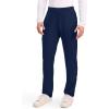 Cherokee Scrubs Mens Pants Tapered Leg with 5 Pockets, Zip Cargo, 360° Stretch & Moisture Wicking – CK185(Navy)