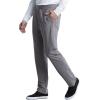 Cherokee Scrubs Mens Pants Tapered Leg with 5 Pockets, Zip Cargo, 360° Stretch & Moisture Wicking – CK185(Pebble)