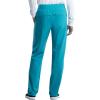 Cherokee Scrubs Mens Pants Tapered Leg with 5 Pockets, Zip Cargo, 360° Stretch & Moisture Wicking – CK185(Teal Blue)
