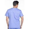 Cherokee Scrubs for Men V-Neck Top, Workwear Professionals Soft Stretch WW675(Ciel Blue)