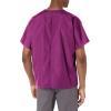 Cherokee Scrubs for Men & Women V-Neck Scrub Top with 4 Pockets, Cotton Blend Soft Stretchy Easy Care Nursing Uniform – 4725(Azalea)