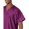 Cherokee Scrubs for Men & Women V-Neck Scrub Top with 4 Pockets, Cotton Blend Soft Stretchy Easy Care Nursing Uniform – 4725(Azalea)