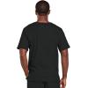 Cherokee Scrubs for Men & Women V-Neck Scrub Top with 4 Pockets, Cotton Blend Soft Stretchy Easy Care Nursing Uniform – 4725(Black)