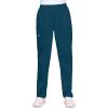 Cherokee Scrubs for Women Cargo Pant Natural Rise Tapered Pull-On Bottom with 4 Pockets , Fade Resistant Fabric – 4200(Caribbean Blue)