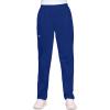 Cherokee Scrubs for Women Cargo Pant Natural Rise Tapered Pull-On Bottom with 4 Pockets , Fade Resistant Fabric – 4200(Galaxy Blue)