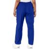 Cherokee Scrubs for Women Cargo Pant Natural Rise Tapered Pull-On Bottom with 4 Pockets , Fade Resistant Fabric – 4200(Galaxy Blue)
