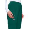Cherokee Scrubs for Women Cargo Pant Natural Rise Tapered Pull-On Bottom with 4 Pockets , Fade Resistant Fabric – 4200(Hunter)