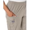 Cherokee Scrubs for Women Cargo Pant Natural Rise Tapered Pull-On Bottom with 4 Pockets , Fade Resistant Fabric – 4200(Khaki)
