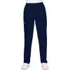 Cherokee Scrubs for Women Cargo Pant Natural Rise Tapered Pull-On Bottom with 4 Pockets , Fade Resistant Fabric – 4200(Navy)