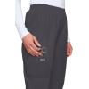 Cherokee Scrubs for Women Cargo Pant Natural Rise Tapered Pull-On Bottom with 4 Pockets , Fade Resistant Fabric – 4200(Pewter)