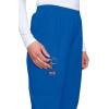 Cherokee Scrubs for Women Cargo Pant Natural Rise Tapered Pull-On Bottom with 4 Pockets , Fade Resistant Fabric – 4200(Royal)