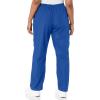 Cherokee Scrubs for Women Cargo Pant Natural Rise Tapered Pull-On Bottom with 4 Pockets , Fade Resistant Fabric – 4200(Royal)