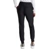 Cherokee Scrubs for Women Pant with Mid Rise Tapered Leg Drawstring Moisture Wicking Easy Care & 360° Stretch Fabric – CK092(Black)