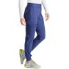Cherokee Scrubs for Women Pant with Mid Rise Tapered Leg Drawstring Moisture Wicking Easy Care & 360° Stretch Fabric – CK092(Navy)