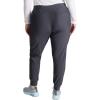 Cherokee Scrubs for Women Pant with Mid Rise Tapered Leg Drawstring Moisture Wicking Easy Care & 360° Stretch Fabric – CK092(Pewter)