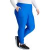 Cherokee Scrubs for Women Pant with Mid Rise Tapered Leg Drawstring Moisture Wicking Easy Care & 360° Stretch Fabric – CK092(Royal)
