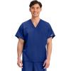 Cherokee Scrubs for Women and Men Unisex V-Neck Tunic Nursing Scrub Top with Chest Pocket, Tuckable Durable Fabric – 4777(Galaxy Blue)