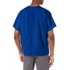 Cherokee Scrubs for Women and Men Unisex V-Neck Tunic Nursing Scrub Top with Chest Pocket, Tuckable Durable Fabric – 4777(Galaxy Blue)