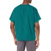 Cherokee Scrubs for Women and Men Unisex V-Neck Tunic Nursing Scrub Top with Chest Pocket, Tuckable Durable Fabric – 4777(Hunter)
