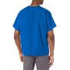 Cherokee Scrubs for Women and Men Unisex V-Neck Tunic Nursing Scrub Top with Chest Pocket, Tuckable Durable Fabric – 4777(Royal)