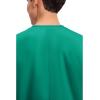 Cherokee Scrubs for Women and Men Unisex V-Neck Tunic Nursing Scrub Top with Chest Pocket, Tuckable Durable Fabric – 4777(Surgical Green)