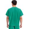 Cherokee Scrubs for Women and Men Unisex V-Neck Tunic Nursing Scrub Top with Chest Pocket, Tuckable Durable Fabric – 4777(Surgical Green)