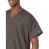 Cherokee Scrubs for Women and Men Unisex V-Neck Tunic Nursing Scrub Top with Chest Pocket, Tuckable Durable Fabric – 4777(Taupe)