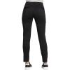 Cherokee Statement Women Scrubs Pant Mid Rise Tapered Leg Drawstring CK055(Black)