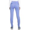 Cherokee Statement Women Scrubs Pant Mid Rise Tapered Leg Drawstring CK055(Ciel Blue)