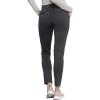 Cherokee Statement Women Scrubs Pant Mid Rise Tapered Leg Drawstring CK055(Pewter)
